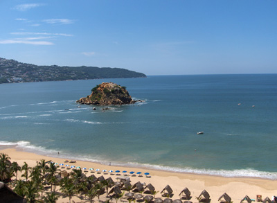 Strand von Acapulco